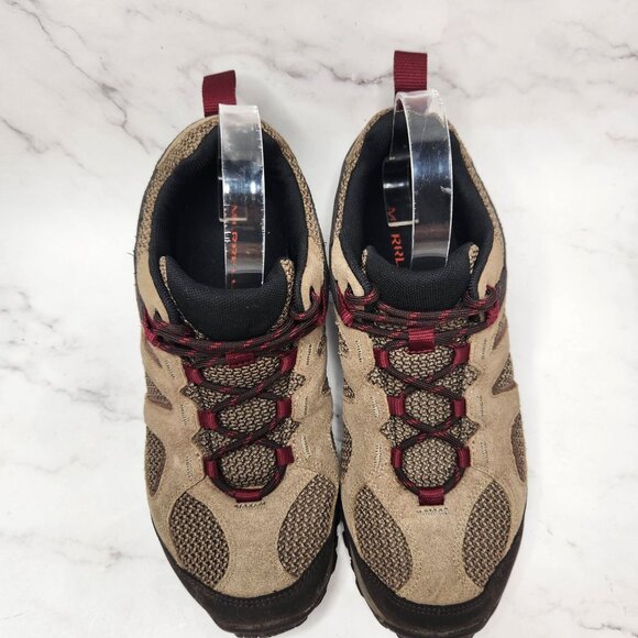 Merrell Yokota Women's Hiking Shoes Brown Sneakers Low Outdoors Women's 10 - Picture 3 of 9